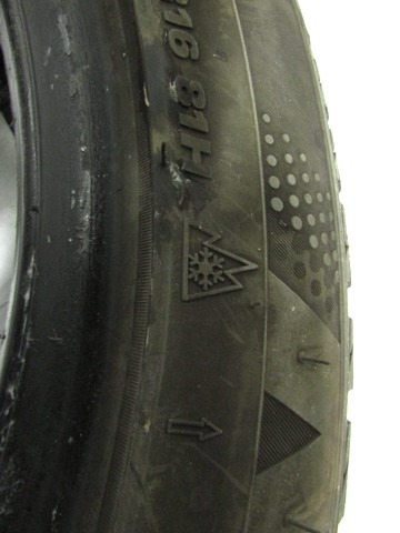 2 WINTER TYRES 16' OEM N. 185/50R16  ORIGINAL PART ESED ZZZ (PNEUMATICI)   YEAR OF CONSTRUCTION