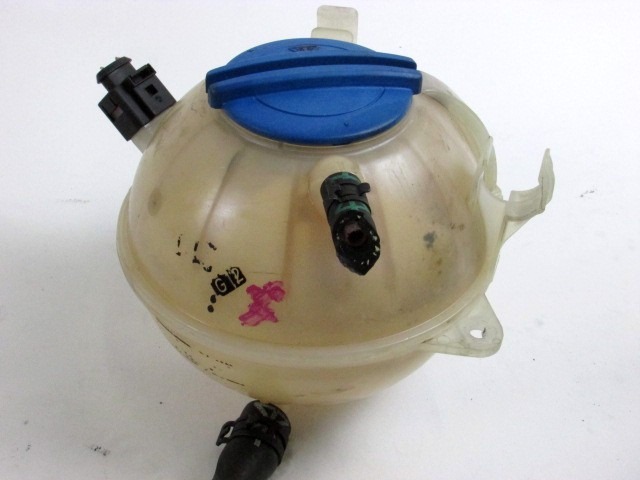 EXPANSION TANK OEM N. 1K0121407A ORIGINAL PART ESED AUDI A3 8P 8PA 8P1 (2003 - 2008)DIESEL 20  YEAR OF CONSTRUCTION 2003