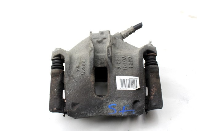 BRAKE CALIPER FRONT RIGHT OEM N. 9683839980 ORIGINAL PART ESED CITROEN DS3 (2009 - 2014) DIESEL 14  YEAR OF CONSTRUCTION 2011