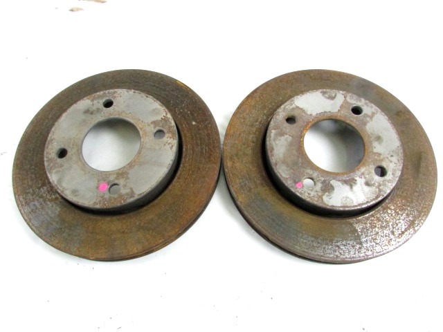 BRAKE DISC FRONT OEM N. 4605A068 ORIGINAL PART ESED MITSUBISHI COLT (2005 - 2009) BENZINA 13  YEAR OF CONSTRUCTION 2005