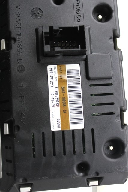 BOARD COMPUTER OEM N. 8A6T-188955-ZA ORIGINAL PART ESED FORD FIESTA (09/2008 - 11/2012) BENZINA/GPL 14  YEAR OF CONSTRUCTION 2010