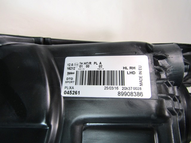HEADLIGHT RIGHT OEM N. 260103WF0A ORIGINAL PART ESED NISSAN NOTE E12 (DAL 2012)DIESEL 15  YEAR OF CONSTRUCTION 2014