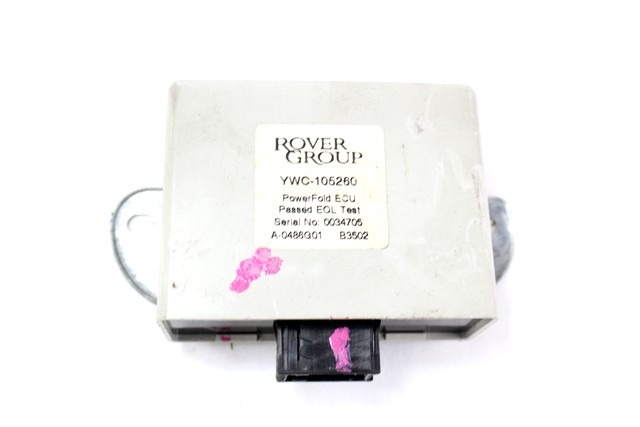 VARIOUS CONTROL UNITS OEM N. YWC105260 ORIGINAL PART ESED LAND ROVER DISCOVERY 2 (1999-2004)DIESEL 25  YEAR OF CONSTRUCTION 2002