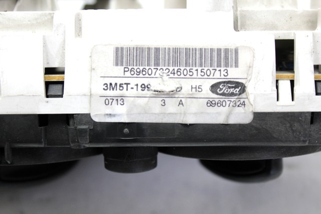AIR CONDITIONING CONTROL OEM N. 3M5T-19980-AD ORIGINAL PART ESED FORD FOCUS BER/SW (2005 - 2008) DIESEL 18  YEAR OF CONSTRUCTION 2006