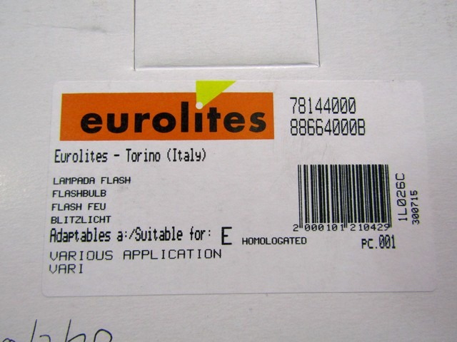 OTHER OEM N. 78144000  ORIGINAL PART ESED ZZZ (ALTRO)   YEAR OF CONSTRUCTION