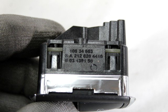 VARIOUS SWITCHES OEM N. A2128204410 ORIGINAL PART ESED MERCEDES CLASSE E W212 BER/SW (2009 - 2016)DIESEL 30  YEAR OF CONSTRUCTION 2010