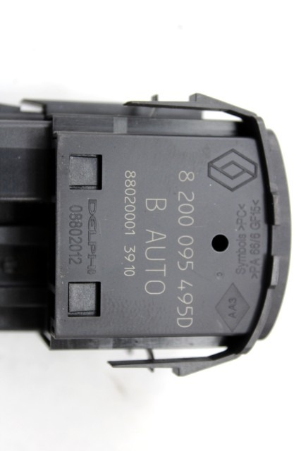 VARIOUS SWITCHES OEM N. 8200095495 ORIGINAL PART ESED RENAULT TWINGO (09/2006 - 11/2011) BENZINA 12  YEAR OF CONSTRUCTION 2010