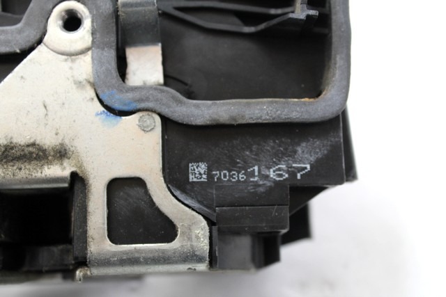 CENTRAL LOCKING OF THE FRONT LEFT DOOR OEM N. 7036167 ORIGINAL PART ESED BMW SERIE 5 E60 E61 (2003 - 2010) DIESEL 30  YEAR OF CONSTRUCTION 2003