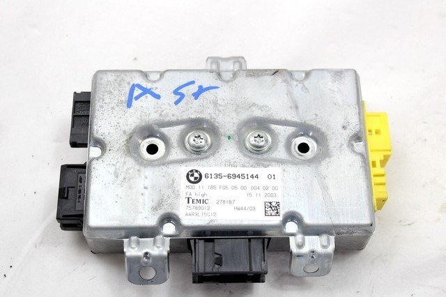 CONTROL UNIT AIRBAG OEM N. 61356945144 ORIGINAL PART ESED BMW SERIE 5 E60 E61 (2003 - 2010) DIESEL 30  YEAR OF CONSTRUCTION 2003