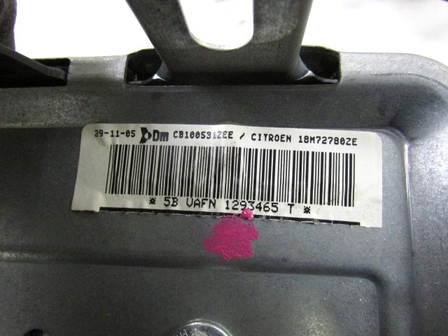 KIT COMPLETE AIRBAG OEM N. 23183 KIT AIRBAG COMPLETO ORIGINAL PART ESED CITROEN C3 / PLURIEL (09/2005 - 11/2010) BENZINA 14  YEAR OF CONSTRUCTION 2006