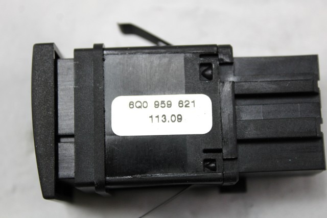 VARIOUS SWITCHES OEM N. 6Q0959621 ORIGINAL PART ESED VOLKSWAGEN POLO (2005 - 10/2009) DIESEL 14  YEAR OF CONSTRUCTION 2009