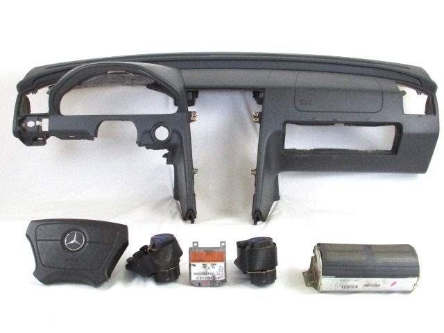 KIT COMPLETE AIRBAG OEM N. 16089 KIT AIRBAG COMPLETO ORIGINAL PART ESED MERCEDES CLASSE C W202 BER/SW  (1993 - 2000) DIESEL 22  YEAR OF CONSTRUCTION 2000