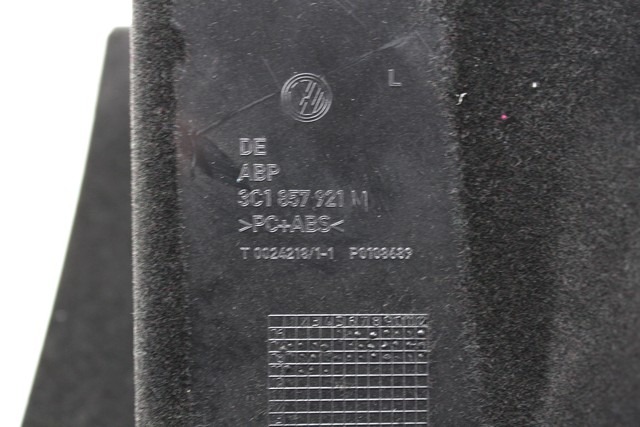 GLOVE BOX OEM N. 3C0937125 ORIGINAL PART ESED VOLKSWAGEN PASSAT B6 3C BER/SW (2005 - 09/2010)  DIESEL 20  YEAR OF CONSTRUCTION 2009