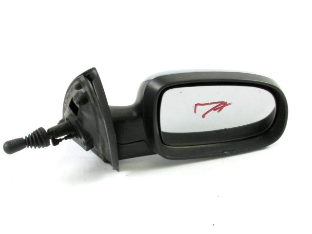 MANUAL RIGHT REAR VIEW MIRROR OEM N. 24420988 ORIGINAL PART ESED OPEL CORSA C (2004 - 10/2006) BENZINA 12  YEAR OF CONSTRUCTION 2005