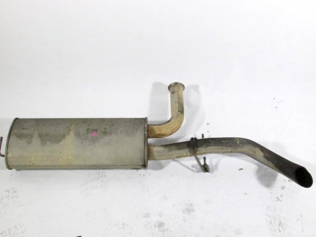 REAR SILENCER OEM N. 8200396969 ORIGINAL PART ESED RENAULT MASTER (2003 - 2010) DIESEL 25  YEAR OF CONSTRUCTION 2004