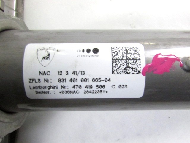 STEERING COLUMN OEM N. 470419506C ORIGINAL PART ESED LAMBORGHINI AVENTADOR LP700-4 (2011 - 2016)BENZINA 65  YEAR OF CONSTRUCTION 2011