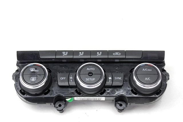 AIR CONDITIONING CONTROL UNIT / AUTOMATIC CLIMATE CONTROL OEM N. 5F0907044H ORIGINAL PART ESED SEAT LEON (DAL 2012)DIESEL 16  YEAR OF CONSTRUCTION 2015