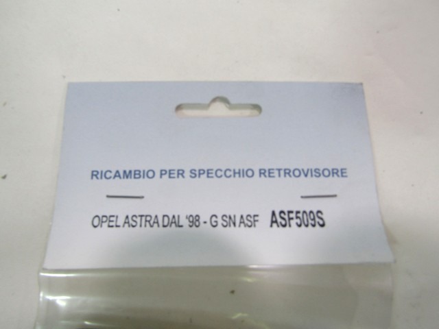 MIRROR GLASS OEM N. 6428733 ORIGINAL PART ESED OPEL ASTRA G 5P/3P/SW (1998 - 2003) DIESEL 17  YEAR OF CONSTRUCTION 2002