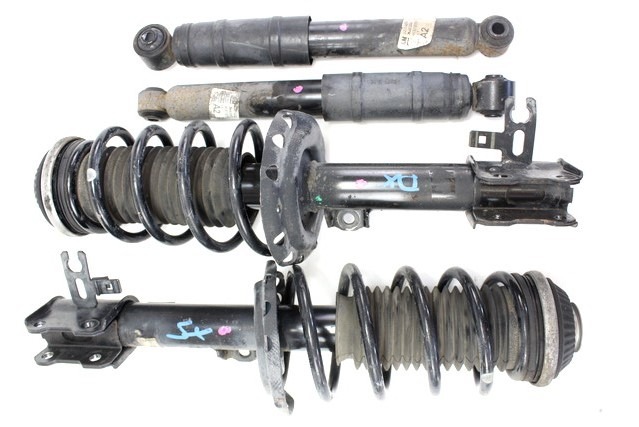 KIT OF 4 FRONT AND REAR SHOCK ABSORBERS OEM N. 22680 KIT 4 AMMORTIZZATORI ANTERIORI E POSTERIORI ORIGINAL PART ESED OPEL ASTRA H RESTYLING L48 L08 L35 L67 5P/3P/SW (2007 - 2009) BENZINA 16  YEAR OF CONSTRUCTION 2007