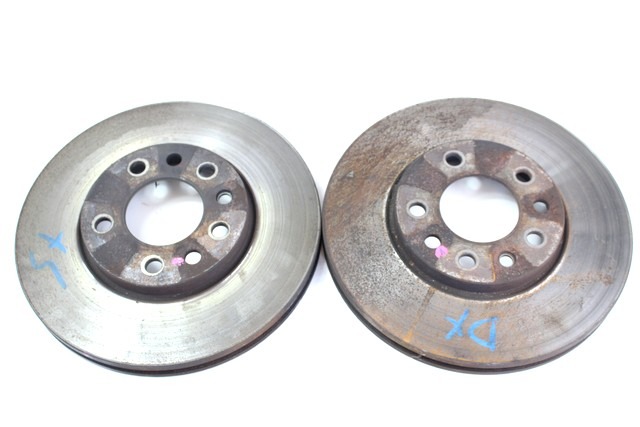 BRAKE DISC FRONT OEM N. 93197592 ORIGINAL PART ESED OPEL ASTRA H RESTYLING L48 L08 L35 L67 5P/3P/SW (2007 - 2009) BENZINA 16  YEAR OF CONSTRUCTION 2007
