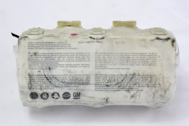 AIR BAG MODULE FOR PASSENGER SIDE OEM N. 24451349 ORIGINAL PART ESED OPEL ASTRA H RESTYLING L48 L08 L35 L67 5P/3P/SW (2007 - 2009) BENZINA 16  YEAR OF CONSTRUCTION 2007