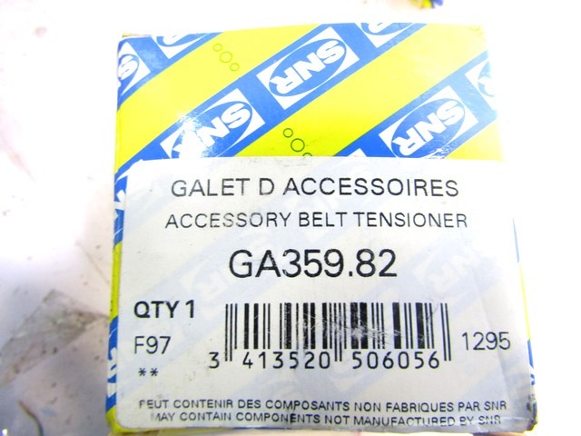 TENSIONER PULLEY / MECHANICAL BELT TENSIONER OEM N. 9405751679 ORIGINAL PART ESED FIAT SCUDO (1995 - 2004) DIESEL 19  YEAR OF CONSTRUCTION 2000