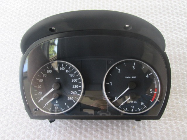 INSTRUMENT CLUSTER / INSTRUMENT CLUSTER OEM N.  ORIGINAL PART ESED BMW SERIE 3 BER/SW/COUPE/CABRIO E90/E91/E92/E93 (2005 - 08/2008) DIESEL 20  YEAR OF CONSTRUCTION 2006