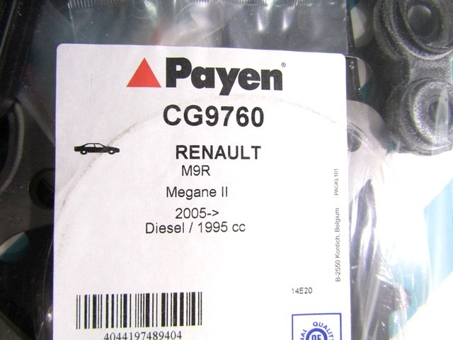 CYLINDER HEAD GASKET OEM N. 7701477450 ORIGINAL PART ESED RENAULT ESPACE 4 (2006 IN POI) DIESEL 20  YEAR OF CONSTRUCTION 2008