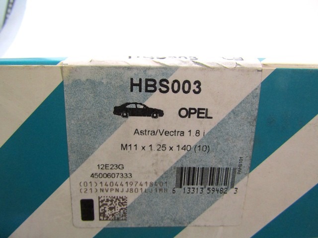ENGINE HEAD SCREWS OEM N. 607685 ORIGINAL PART ESED OPEL ASTRA F 56 57 5P/3P/SW (1991 - 1998) BENZINA 16  YEAR OF CONSTRUCTION 1992