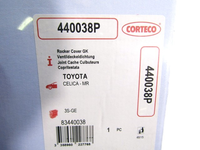 TAPPET COVER GASKET OEM N. 11213-88360 ORIGINAL PART ESED NISSAN ALMERA / ALMERA TINO (2000 - 2006) BENZINA 18  YEAR OF CONSTRUCTION 2000