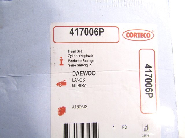 CYLINDER HEAD GASKET OEM N. 93740206 ORIGINAL PART ESED DAEWOO NUBIRA (1997 - 2003)BENZINA 16  YEAR OF CONSTRUCTION 1997