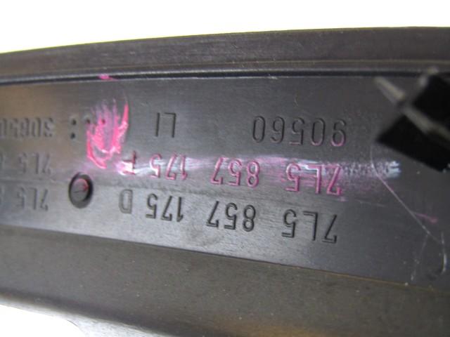 7L5857175F RIVESTIMENTO PLASTICA LATERALE CRUSCOTTO LATO SINISTRO PORSCHE CAYENNE S 4.8 283KW 5P B AUT (2007) RICAMBIO USATO 