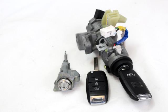 39128-04021 KIT ACCENSIONE AVVIAMENTO KIA RIO 1.0 B 73KW 5M 5P (2018) RICAMBIO USATO CON CENTRALINA MOTORE, BLOCCHETTI ACCENSIONE APERTURA CON DOPPIA CHIAVE 95300-H8000 95400-H8440 91950-H8570