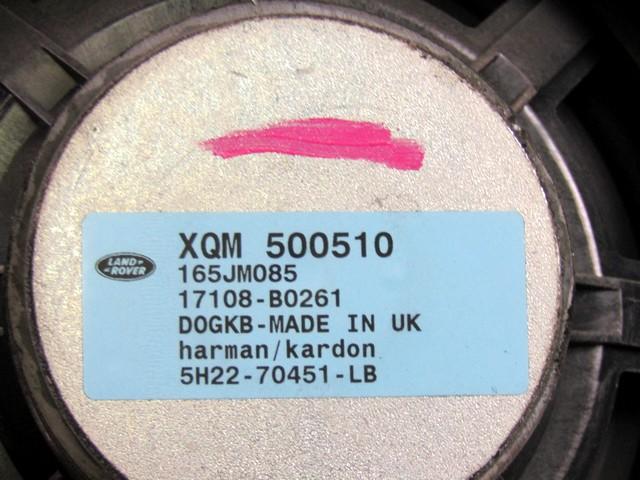 XQM500510 CASSA ALTOPARLANTE AUTORADIO PORTE LAND ROVER RANGE ROVER SPORT 3.6 200KW 4X4 5P D AUT (2008) RICAMBIO USATO 