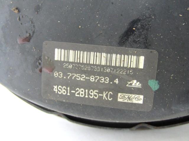 4S61-2B195-KC SERVOFRENO CON VASCHETTA FORD FIESTA 1.4 D 50KW 5M 5P (2007) RICAMBIO USATO CON POMPA COMANDO FRENI CILINDRO MAESTRO 