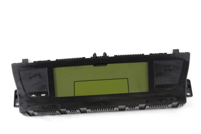 INSTRUMENT CLUSTER / INSTRUMENT CLUSTER OEM N. 9666704480 SPARE PART USED CAR CITROEN C4 PICASSO/GRAND PICASSO MK1 (2006 - 08/2013)  DISPLACEMENT BENZINA/METANO 1,8 YEAR OF CONSTRUCTION 2010