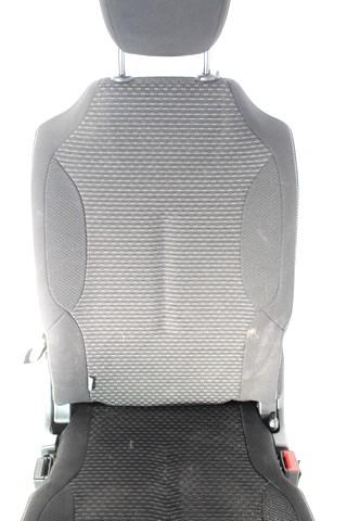 THIRD ROW SINGLE FABRIC SEATS OEM N. 23PSTCTC4GRAPICAMK1MN5P SPARE PART USED CAR CITROEN C4 PICASSO/GRAND PICASSO MK1 (2006 - 08/2013)  DISPLACEMENT BENZINA/METANO 1,8 YEAR OF CONSTRUCTION 2010