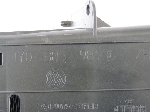 GLOVE BOX OEM N. 1Y0885981B SPARE PART USED CAR VOLKSWAGEN NEW BEETLE 9C1 1C1 1Y7 (1999 - 2006)  DISPLACEMENT DIESEL 1,9 YEAR OF CONSTRUCTION 2004