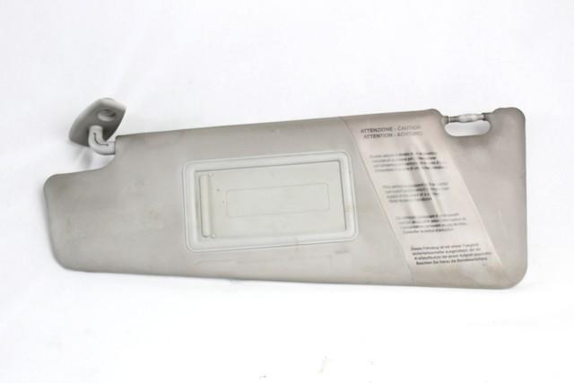 SUN VISORS OEM N. 735361679 SPARE PART USED CAR FIAT IDEA 350 (2003 - 2008)  DISPLACEMENT DIESEL 1,3 YEAR OF CONSTRUCTION 2004