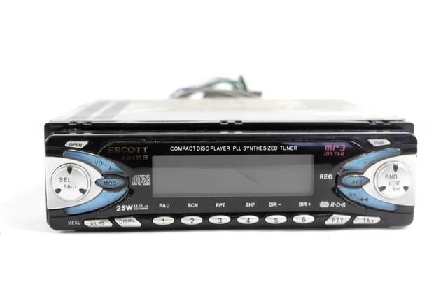 RADIO CD / AMPLIFIER / HOLDER HIFI SYSTEM OEM N. SCOTT ARX 88 SPARE PART USED CAR FIAT IDEA 350 (2003 - 2008)  DISPLACEMENT DIESEL 1,3 YEAR OF CONSTRUCTION 2004