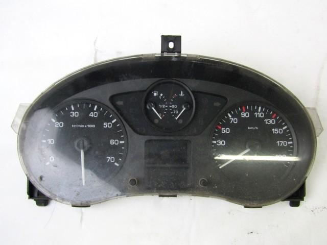 INSTRUMENT CLUSTER / INSTRUMENT CLUSTER OEM N. 9801642280 SPARE PART USED CAR FIAT SCUDO 270 MK2 (2007 - 2016)  DISPLACEMENT DIESEL 1,6 YEAR OF CONSTRUCTION 2010