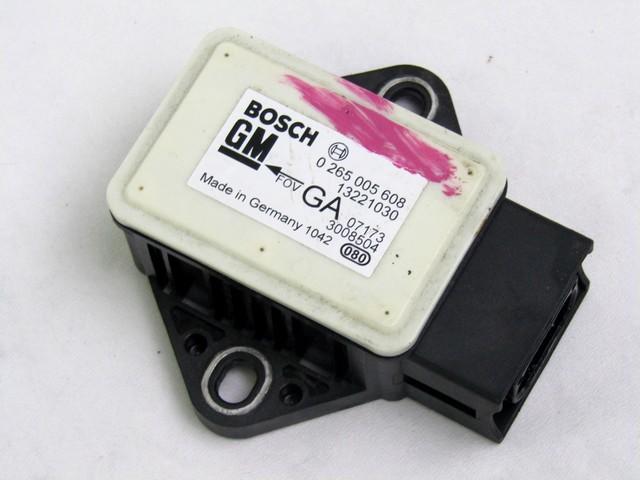 SENSOR ESP OEM N. 13221030 SPARE PART USED CAR OPEL CORSA D S07 (2006 - 2011)  DISPLACEMENT BENZINA 1,2 YEAR OF CONSTRUCTION 2007