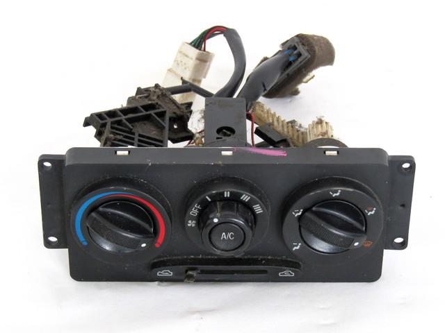 AIR CONDITIONING CONTROL OEM N. 0K30D61190C SPARE PART USED CAR KIA RIO MK1 R DC (2000 - 2005) DISPLACEMENT BENZINA 1,3 YEAR OF CONSTRUCTION 2001