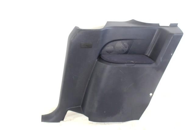 LATERAL TRIM PANEL REAR OEM N. 96588698NP SPARE PART USED CAR PEUGEOT 1007 KM (2005 - 2010) DISPLACEMENT BENZINA 1,4 YEAR OF CONSTRUCTION 2008