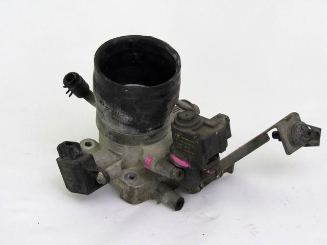 COMPLETE THROTTLE BODY WITH SENSORS  OEM N. 0K30A13640 SPARE PART USED CAR KIA RIO MK1 R DC (2000 - 2005) DISPLACEMENT BENZINA 1,3 YEAR OF CONSTRUCTION 2001