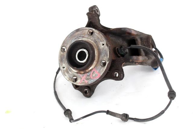 CARRIER, RIGHT FRONT / WHEEL HUB WITH BEARING, FRONT OEM N. 1607557580 SPARE PART USED CAR PEUGEOT 1007 KM (2005 - 2010) DISPLACEMENT BENZINA 1,4 YEAR OF CONSTRUCTION 2008