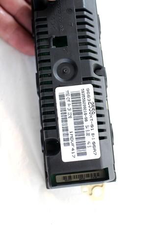 BOARD COMPUTER OEM N. 96632559XT SPARE PART USED CAR PEUGEOT 1007 KM (2005 - 2010) DISPLACEMENT BENZINA 1,4 YEAR OF CONSTRUCTION 2008