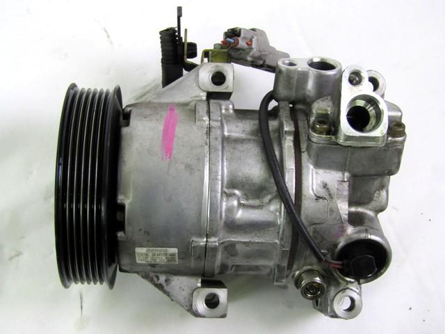 AIR-CONDITIONER COMPRESSOR OEM N. 4472209462 SPARE PART USED CAR TOYOTA YARIS P1 MK1 R (2003 - 2005) DISPLACEMENT BENZINA 1 YEAR OF CONSTRUCTION 2003