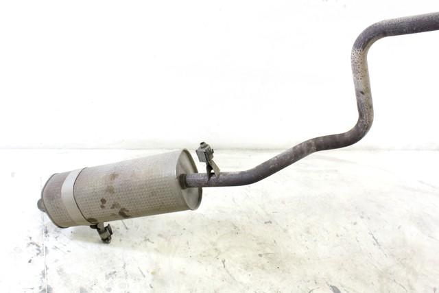 EXHAUST & MUFFLER / EXHAUST SYSTEM, REAR OEM N. 18431 SCARICO COMPLETO - MARMITTA - SILENZIATORE SPARE PART USED CAR PEUGEOT 1007 KM (2005 - 2010) DISPLACEMENT BENZINA 1,4 YEAR OF CONSTRUCTION 2008