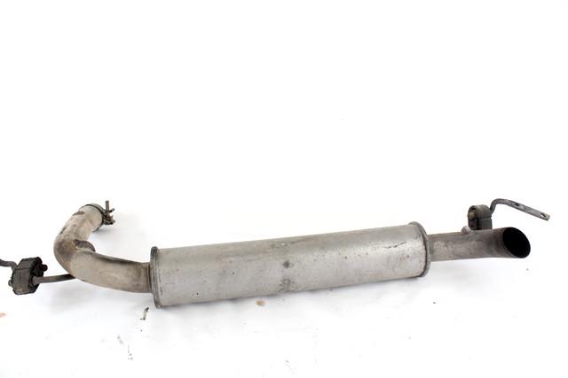 REAR SILENCER OEM N. 04721222AD SPARE PART USED CAR CHRYSLER VOYAGER/GRAN VOYAGER RG RS MK4 (2001 - 2007)  DISPLACEMENT DIESEL 2,7 YEAR OF CONSTRUCTION 2007